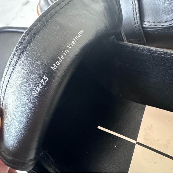 Dolce Vita Women's Halona Lug-Sole Platform Loafers Black Size 7.5 - Picture 4 of 11